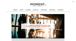 Desktop Screenshot of moment.se